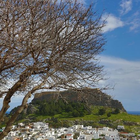 Little Lindos Sea View Studios Exterior foto