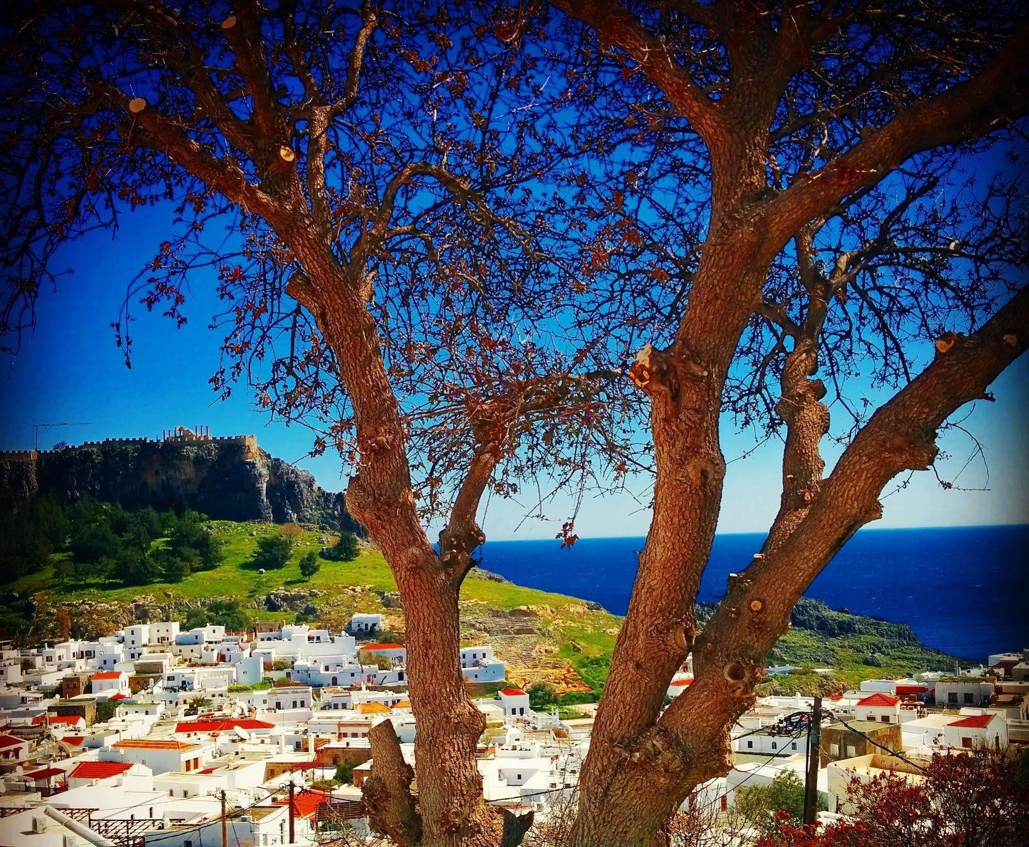 Little Lindos Sea View Studios Exterior foto